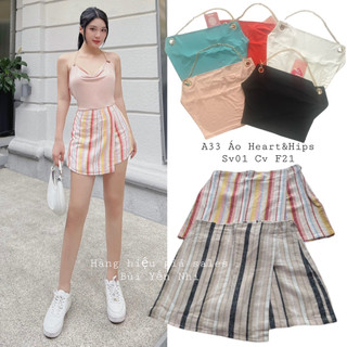 SV01 SHORT VÁY KẺ DỌC F21