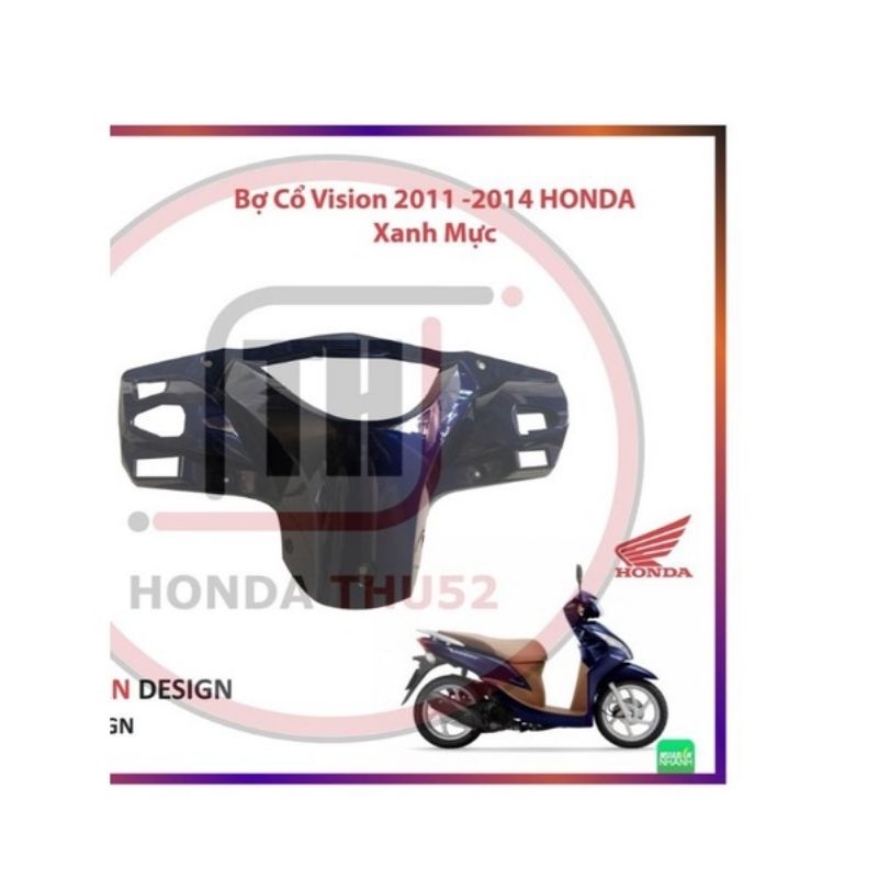 Ốp Tay lái bợ đầu đèn Vision 2011-2013 chính hãng