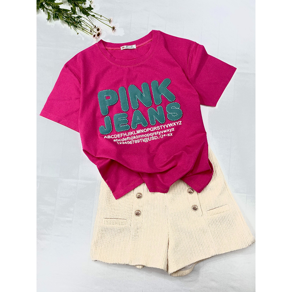 Áo thun nữ tay rộng A2 chất liệu cotton thun thái co giãn, kiểu dáng trẻ trung
