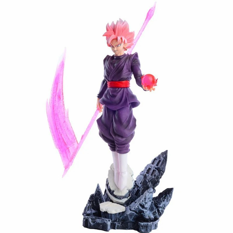 Mô Hình DragonBall Songoku Black có vũ khí siêu ngầu cao 38cm , figure DragonBall , có hộp màu
