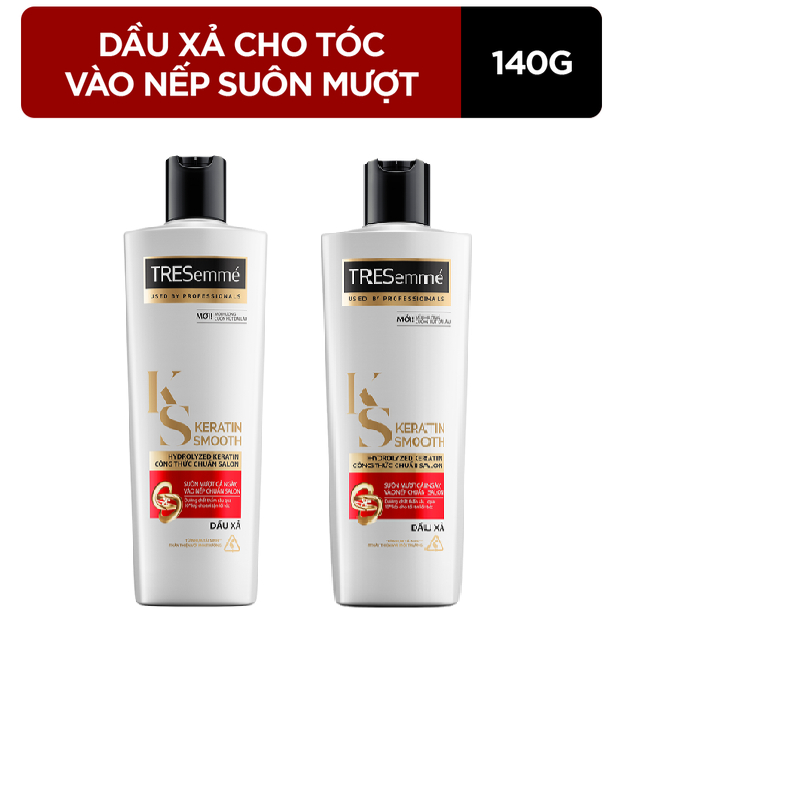 [HB gift] Combo 2 Dầu xả TRESemmé giúp vào nếp suôn mượt 140g/chai