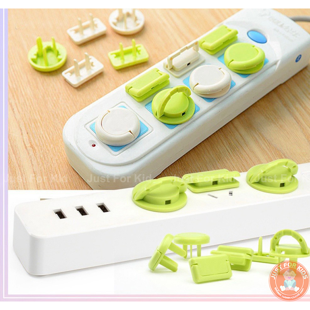 Combo 10 Nút bịt ổ điện Nhựa ABS cao cấp an toàn cho bé