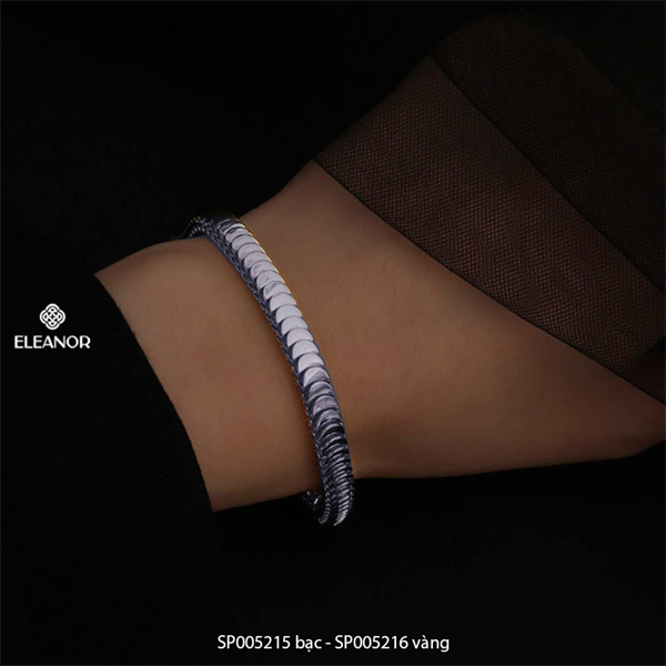 Vòng tay nữ titan Eleanor Accessories thiết kế ngách basic phụ kiện trang sức 5152