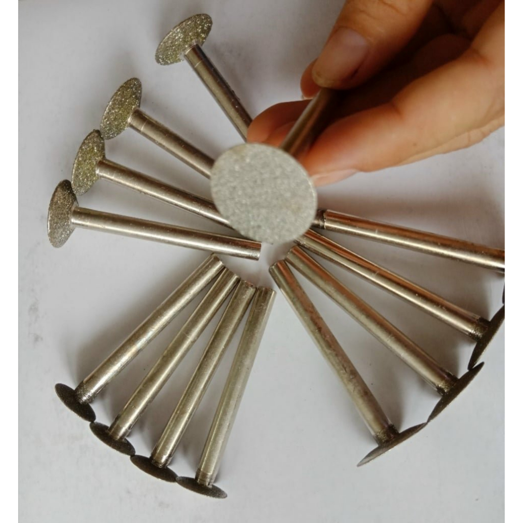 Mũi tỉa lồi , mũi tỉa bát sen dùng mài khắc đá ngọc và làm sạch mối hàn- mũi mài hình đĩa