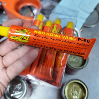 Keo dán rồng vàng P66- 25g, keo dán đa năng. Hakhanhelec
