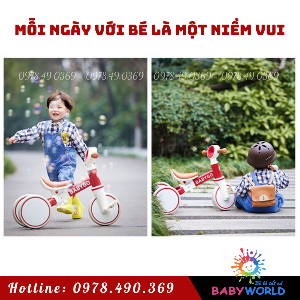 Xe đạp ba bánh xuất Nhật , xe đạp cho bé từ 1-6tuổi - Siêu dễ thương,xinh xắn,đáng yêu