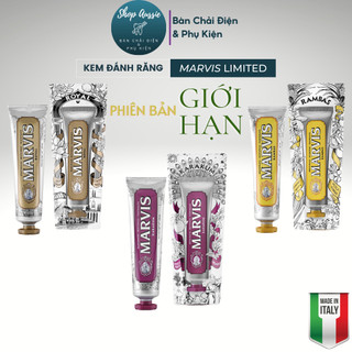 Kem đánh răng ý marvis limited collection 75ml - phiên bản giới hạn mang lại hương vị đẳng cấp, trắng răng thơm miệng