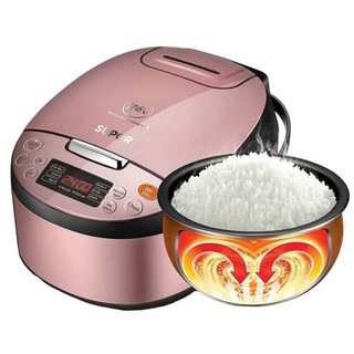 Nồi cơm điện supor 1.5 lít cfxb40fc33vn-75 - màn hình hiển thị 7 giai đoạn nấu - bh 12 tháng