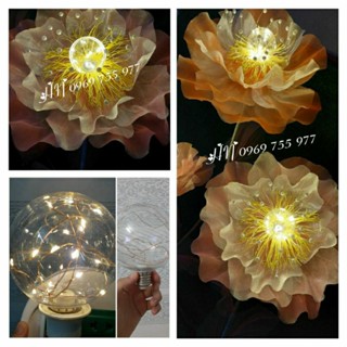 Bóng led đom đóm dạng tròn ( đk: 10cm)