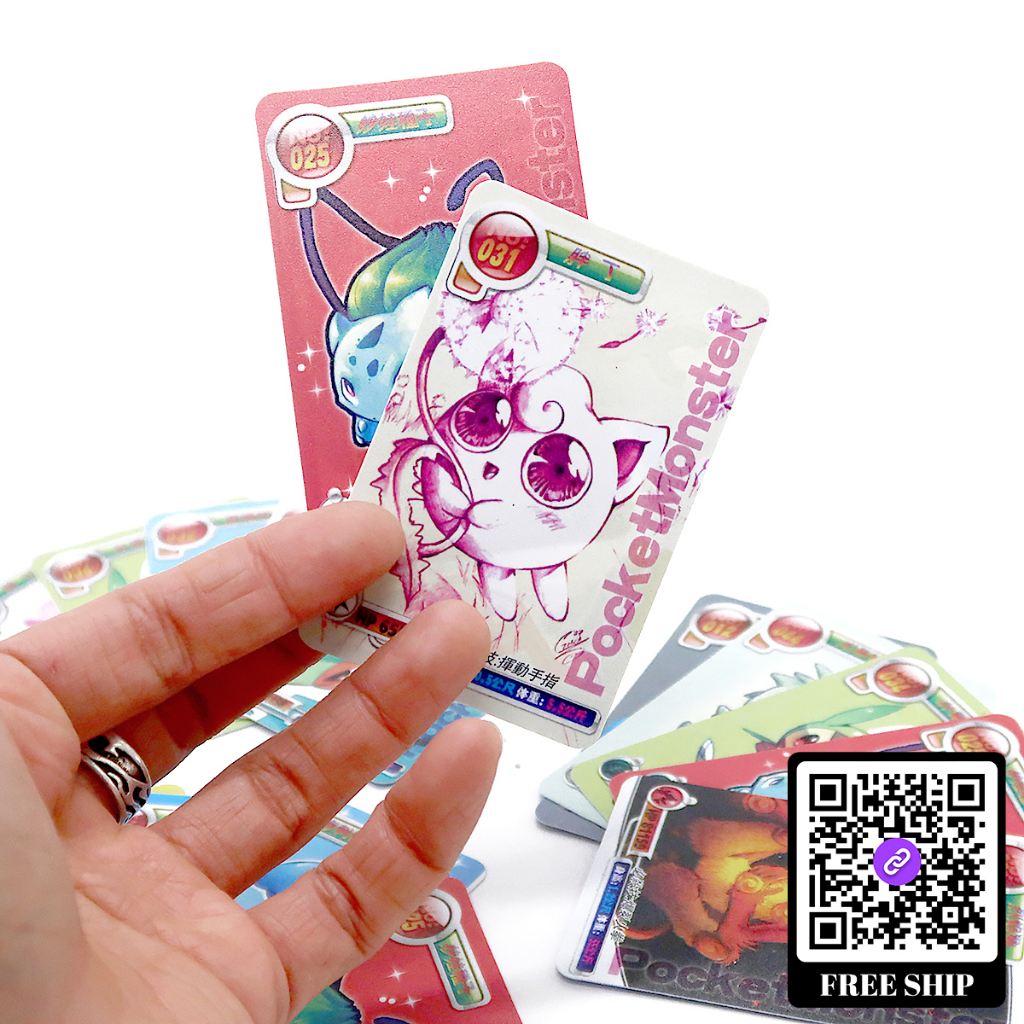 Xấp bài Pokemon nhựa dẻo phiên bản mới