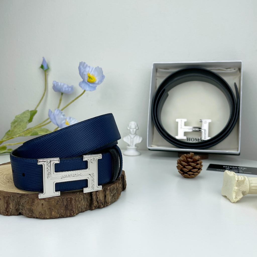 Thắt lưng Homme L'Aquila  - Luxury Italian Genuine Leather Belt