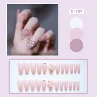 Bộ Móng tay giả- 24 móng ( kèm keo dán)