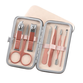 [HB Gift] Combo Thanh Chà Gót, Lược, Kẹp Tóc, Cột Tóc, Bịt mắt, Set làm móng Lixibox