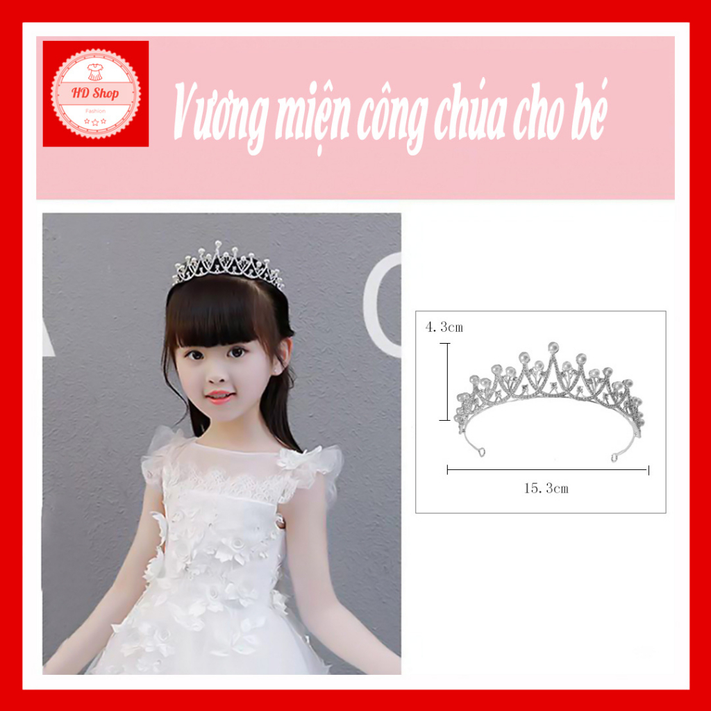 Vương miện công chúa cho bé