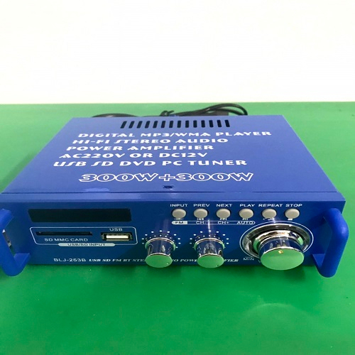 Amply mini 12v 220v bluetooth AV-263B hàng xịn loại 1 chính hãng