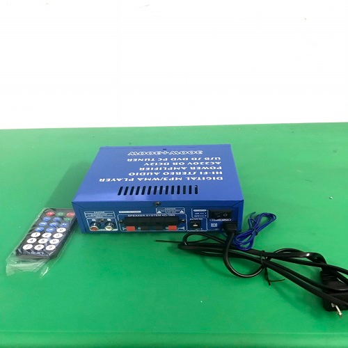 Amply mini 12v 220v bluetooth AV-263B hàng xịn loại 1 chính hãng