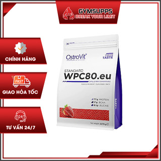 Thực phẩm bổ sung hỗ trợ tăng cơ whey ostrovit wpc80 2.27kg