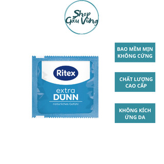 Bao cao su Ritex - Dùng thử