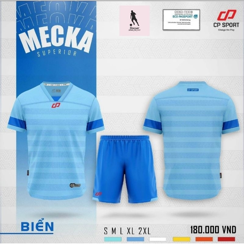 BỘ QUẦN ÁO BÓNG ĐÁ CP SPORT - MECKA