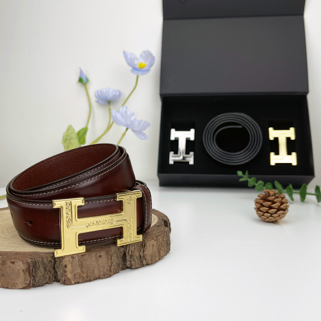 Thắt lưng Homme L'Aquila  - Luxury Italian Genuine Leather Belt