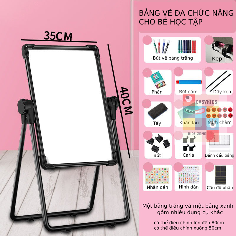Bảng vẽ trẻ em văn phòng giảng dạy tại nhà bảng đen nhỏ treo tường bảng Kanban viết xóa được