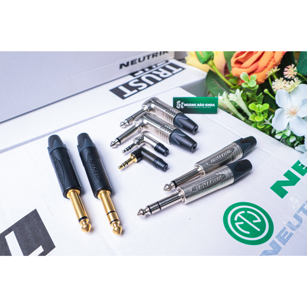 NP3X Jack âm thanh - Jack 6 Ly Stereo Neutrik