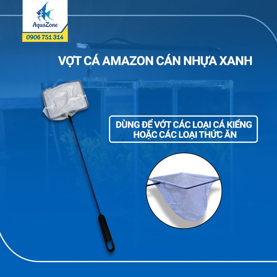 Vợt bắt cá Amazone nhiều kích thước