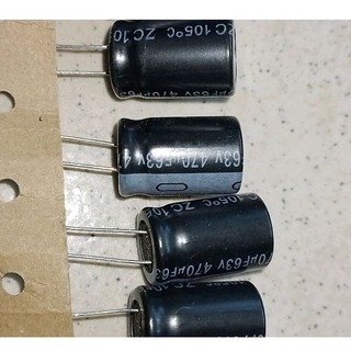 50 con tụ 470uf/63v cho mạch công suất âm thanh ....