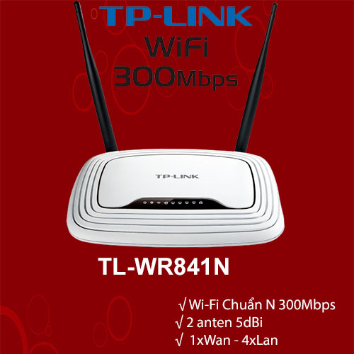 Bộ phát wifi Router wifi Tp-link TL-WR841N 300Mbps và TL-WR740N chính hãng,sóng mạnh