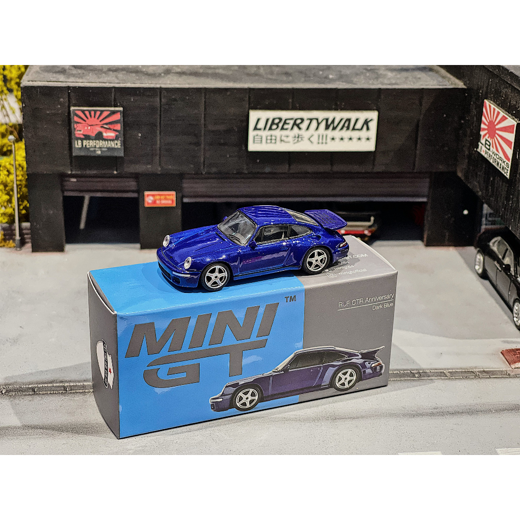 XE MÔ HÌNH PORSCHE RUF CTR ANNIVERSARY,TỶ LỆ 1/64