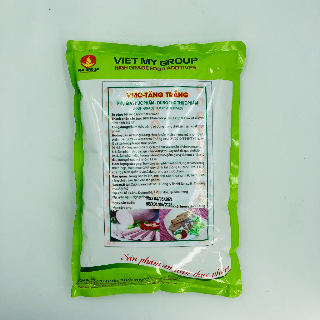 1KG VMC TĂNG TRẮNG - TẨY TRẮNG TĂNG TRẮNG CHO BÚN, PHỞ-PHỤ GIA THỰC PHẨM
