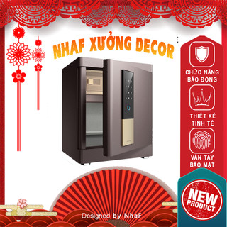 Tủ két sắt điện tử ,két sắt deli cửa két đóng mở tự động thông minh dùng cho gia đình-kích thước 4532 cm.