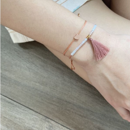 Set vòng tay Hoyden Brownie Pink