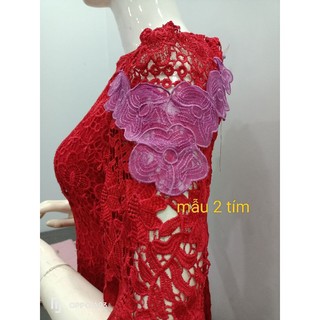 Cổ áo ren trang trí