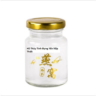 Combo 10 hũ thủy tinh 75ml