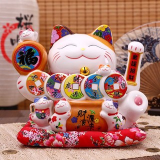 Mèo thần tài cao 25cm