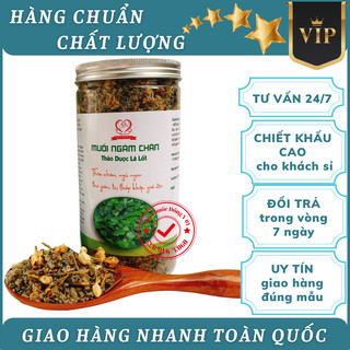 Muối Ngâm Chân THẢO DƯỢC LÁ LỐT (1KG) Thơm chân, ngủ ngon thư giãn, hỗ trợ phong thấp, giải đ.ộc