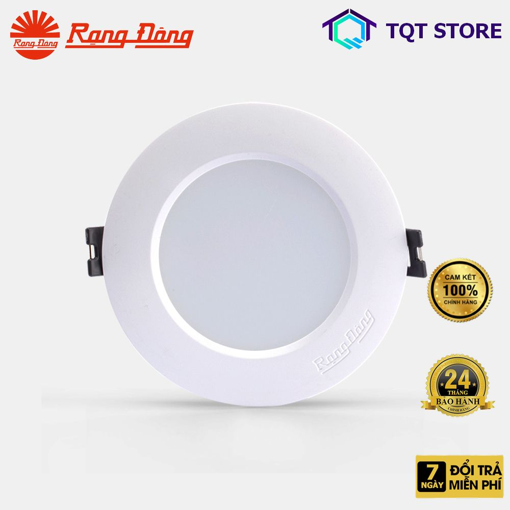 Đèn LED âm trần Rạng Đông AT04 BẢO HÀNH 24 THÁNG Đèn downlight 7W, 9W