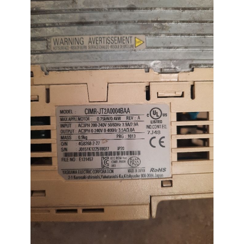 Biến tần omron, yaskawa 220v