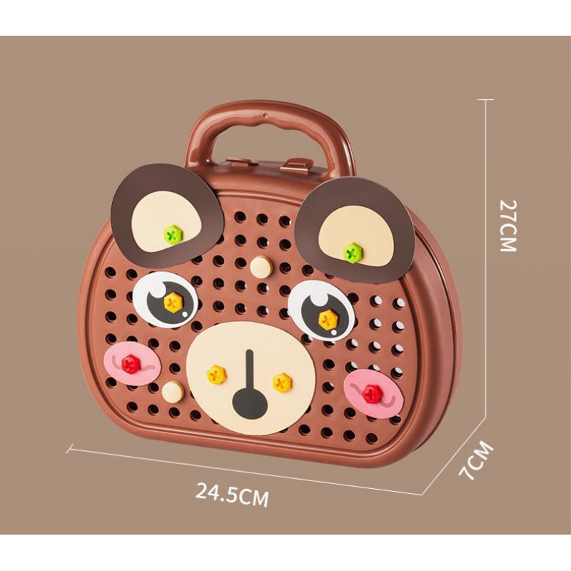 Hộp Dụng Cụ Máy Khoan Điện Cho Bé,,,