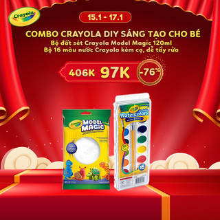 Combo Crayola DIY bộ 2 dụng cụ sáng tạo cho bé