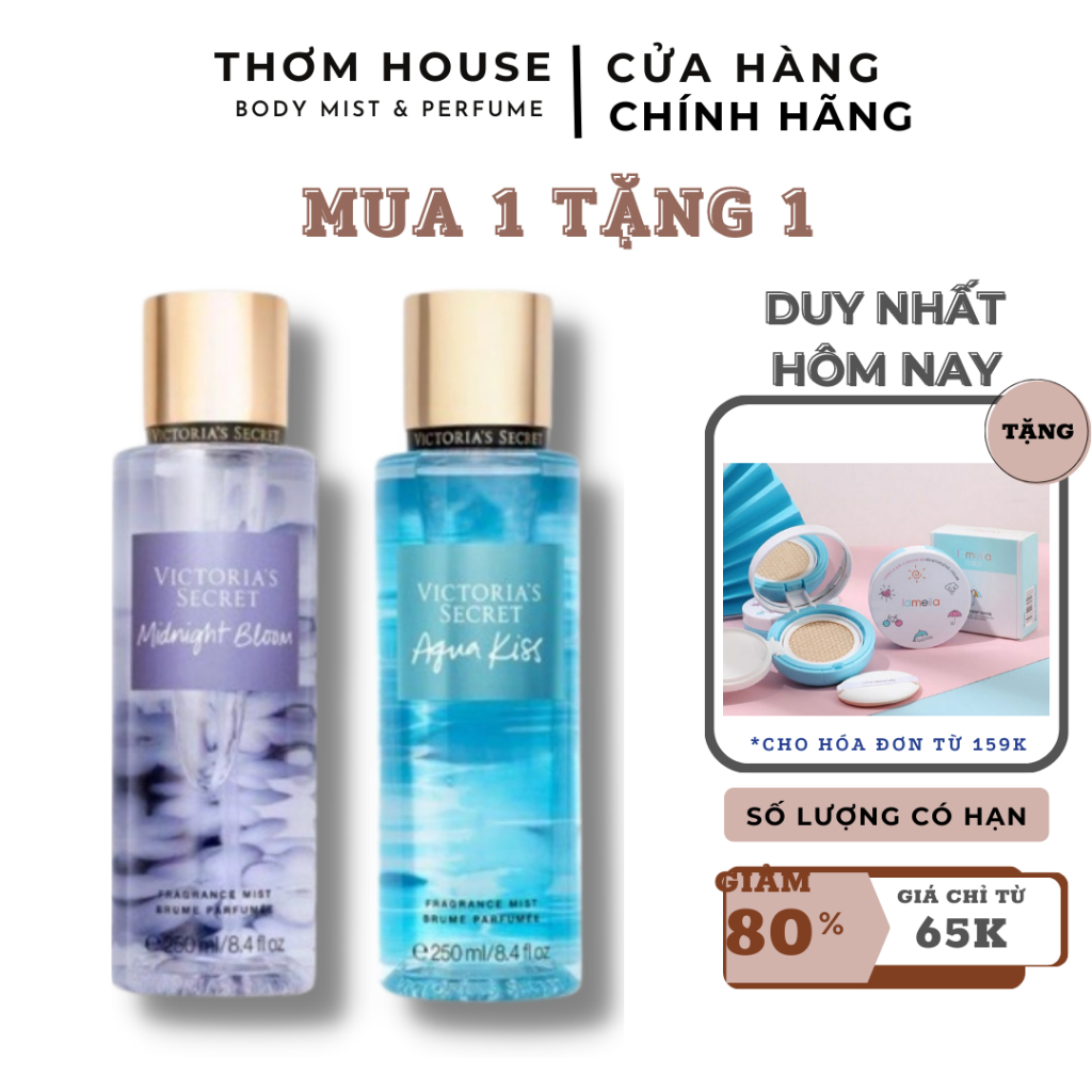 Xịt thơm toàn thân hương nước hoa Victoria’s Secret- Bodymist  hương nước hoa 236ml