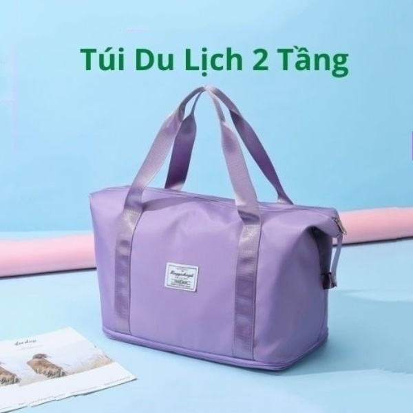 Túi Du Lịch Đa Năng 2in1 Siêu Bền Chống Nước 2 Size 2 Tầng Tiện Lợi