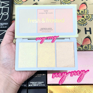 Tarte - Bảng Phấn Bắt Sáng Tarte Fresh & Frosted Highlighter Palette 3.5g x3