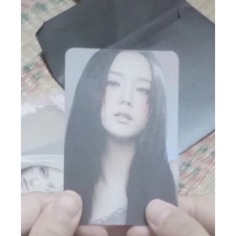 (off)card Jisoo blackpink Nhám