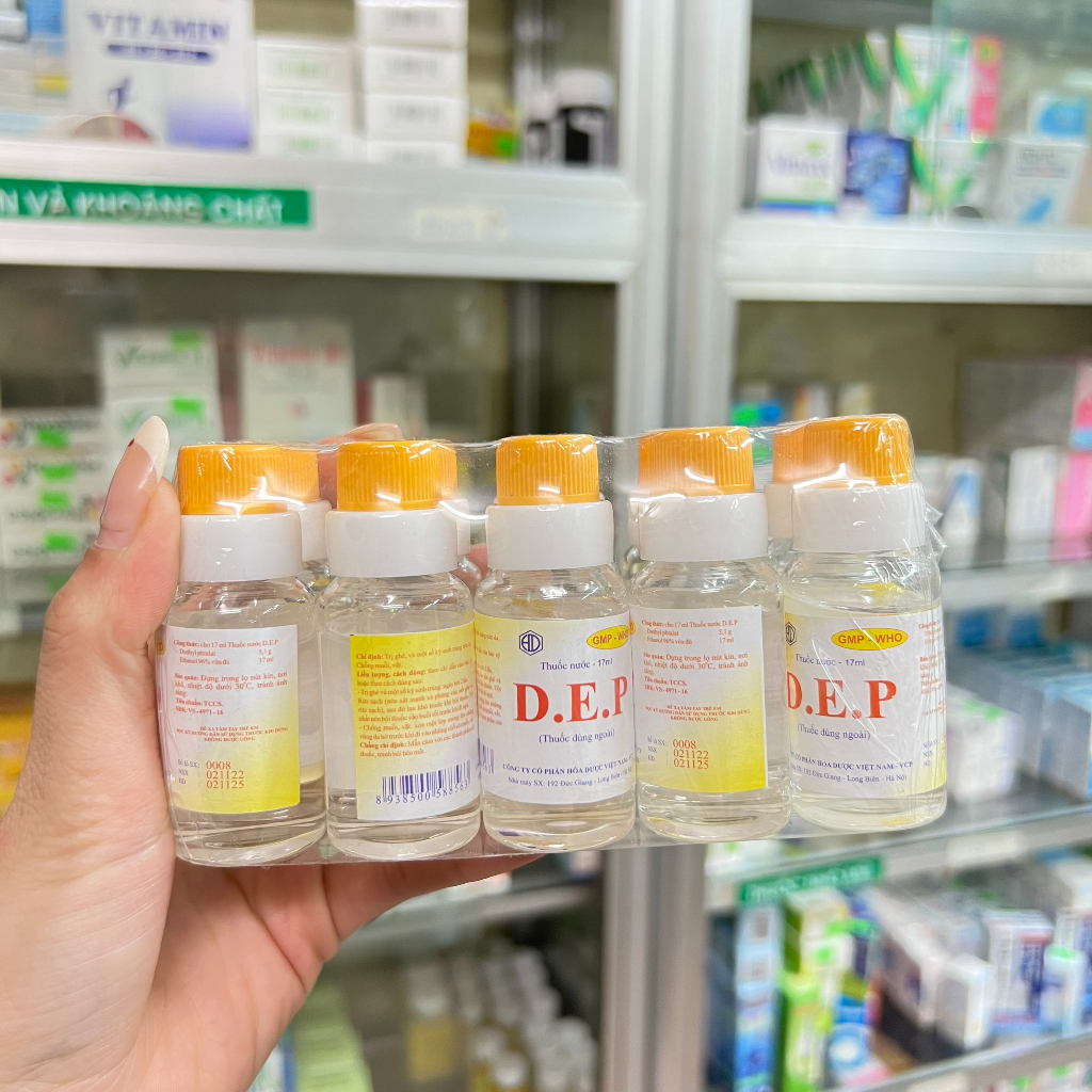 Dung dịch dùng ngoài D.e.p(Dep) nước 17ml