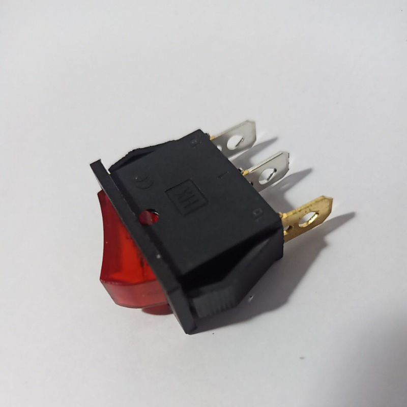 Công tắc có đèn 3 chân 16A 250V