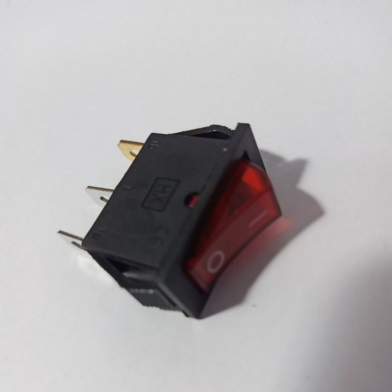 Công tắc có đèn 3 chân 16A 250V