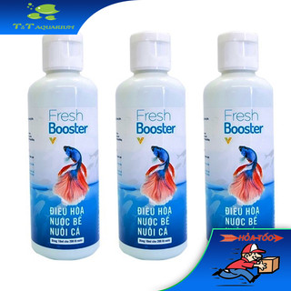 Dung dịch khử clo fresh booter - điều hòa nước bể nuôi cá
