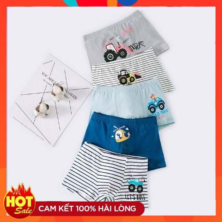 COMBO 5 QUẦN SỊP BÉ TRAI CAO CẤP(XUẤT DƯ)